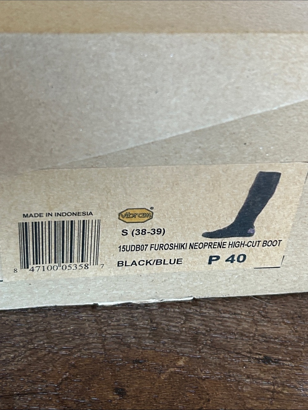 Furoshiki the Wrapping Sole Neoprene High Cut Boot - Picture 10 of 10